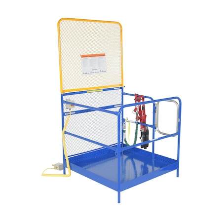 Vestil Full Feature Platform 84"Back 48x48 WP-4848-84B-FF